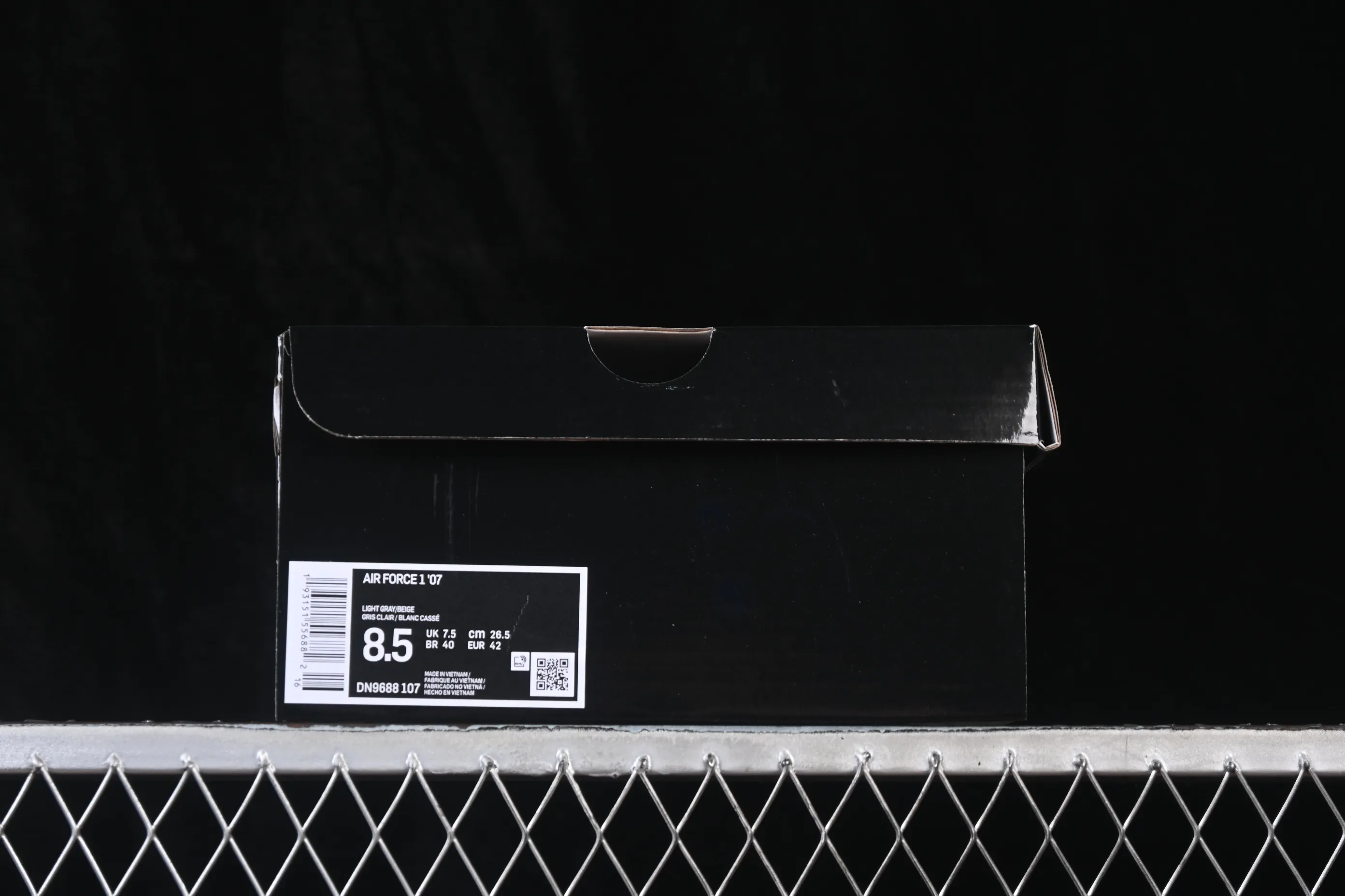 All categories Nk Air Force 1 Air Force series Nk Air Force 1 Low Air Force low-top Nike Air Force 1'07 Low off-white matt gray Air Force 1 low-top casual sneakers DN9688-107